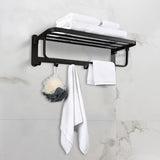Aquaterior 23" Stainless Steel Towel Shelf Rack Holder Wall-Mounted