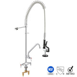Aquaterior Kitchen Commercial Pull Out Faucet+Add-on Faucet