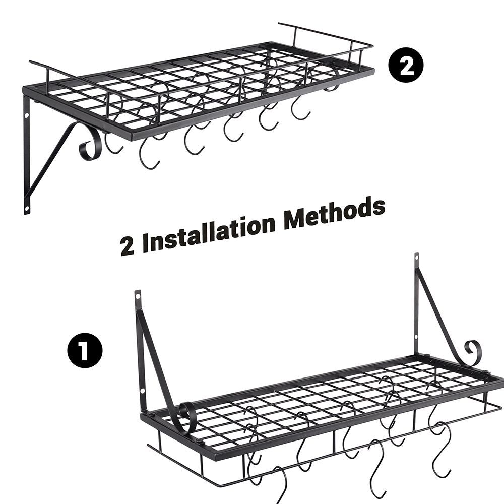 Aquaterior Kitchen Dish Drying Rack Large Adjustable (23.6-35.4