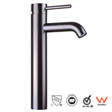 Aquaterior 12" One-Handle Oil Rubbed Bronze High-Arc Bathroom Faucet