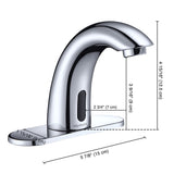 Aquaterior Touchless Bathroom Faucet 5"