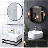 Aquaterior Waterfall Bathroom Faucet One-Handle Low-Arc