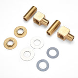 Aquaterior Commercial Faucet Installation Kit Backsplash Mount G1/2"