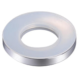 Aquaterior Chrome Mounting Ring for Bathroom Sinks