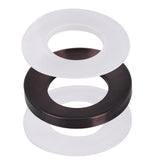 Aquaterior Oil Rubbed Bronze Mounting Ring for Bathroom Sinks