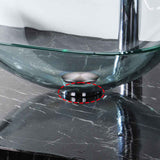Aquaterior Chrome Mounting Ring for Bathroom Sinks