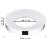 Aquaterior Nickel Mounting Ring for Bathroom Sinks