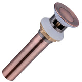 Aquaterior 1 1/2" Copper Overflow Pop Up Drain