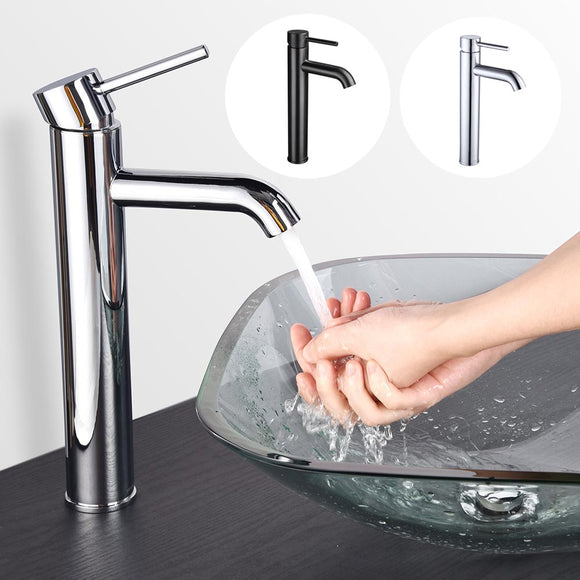 Aquaterior Bathroom Faucet One-Handle High-Arc 12