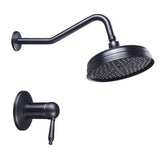 Aquaterior 7 3/4" Shower Head & Handle Shower Faucet Oil Rubbed Bronze