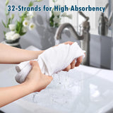 White Bathtub Towel Sets Hand Face Bath Towels Hotel 3Pcs