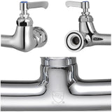 Aquaterior Kitchen Pre-Rinse Commercial Style Faucet Pull Out