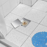 Aquaterior 4x4" Square Bathroom Shower Floor Drain Grate Strainer