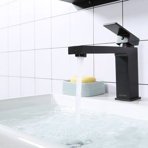 Aquaterior Bathroom Faucet One-Handle 6.4"H