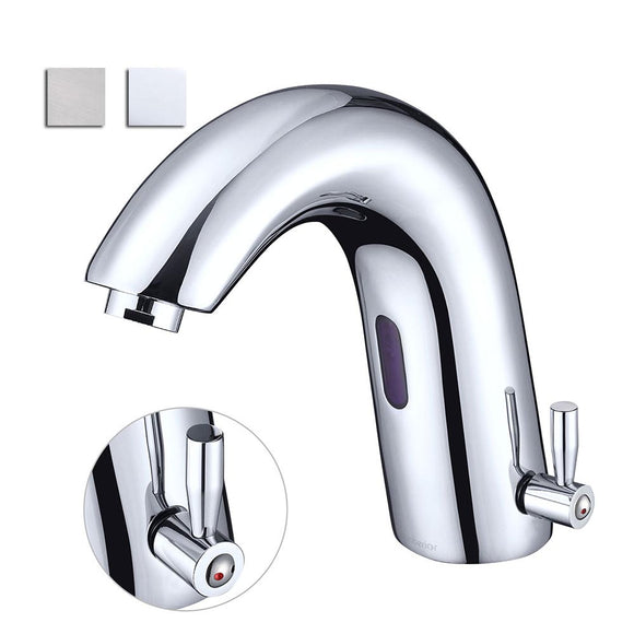 Aquaterior Touchless Bathroom Faucet Hot & Cold 7