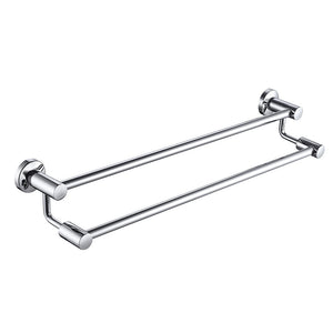 Aquaterior Double Towel Bars Wall Mounted Stainless Steel 23"
